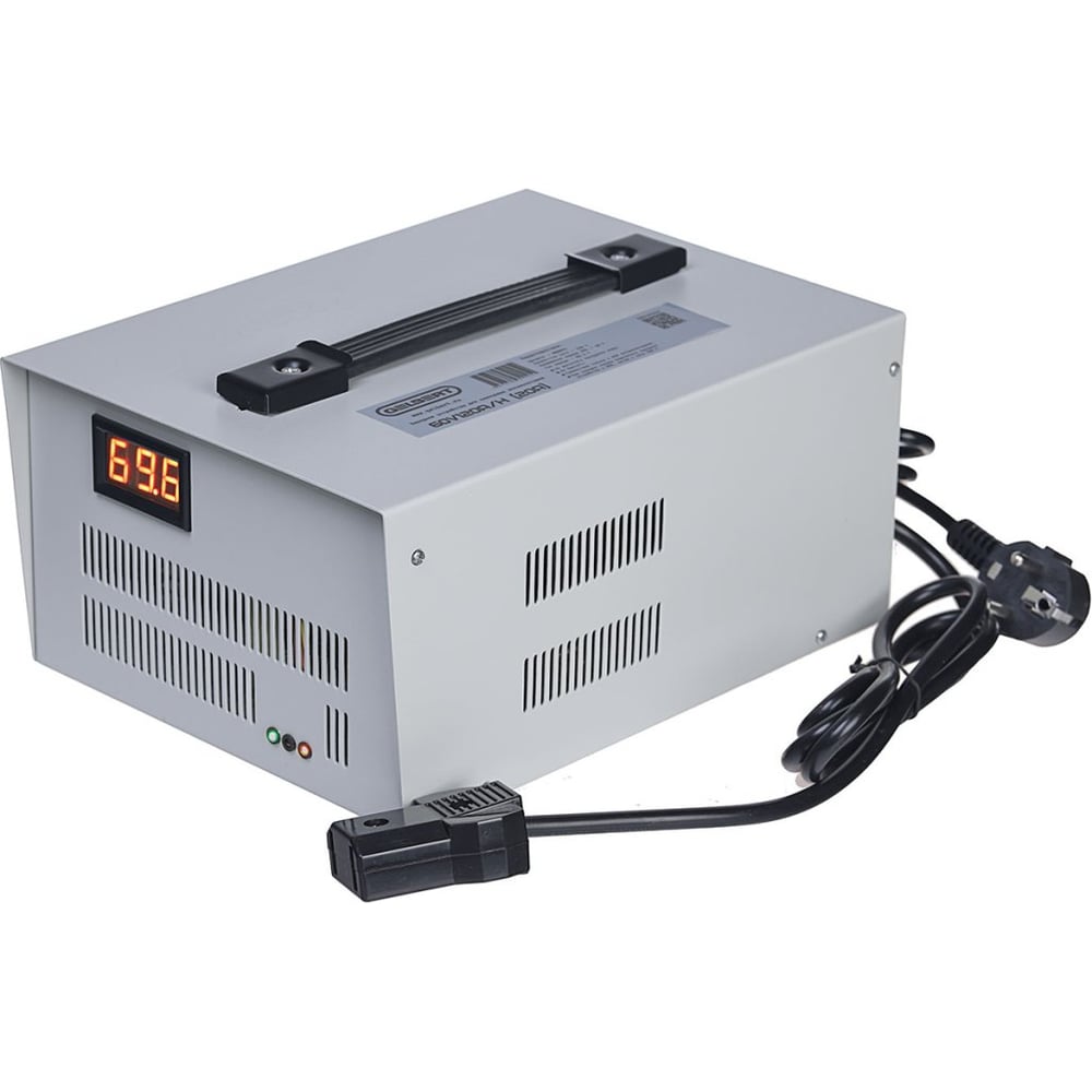 Изображение товара Зарядное устройство GELBERT для свинцовых аккумуляторов 60V 120A автоматическое