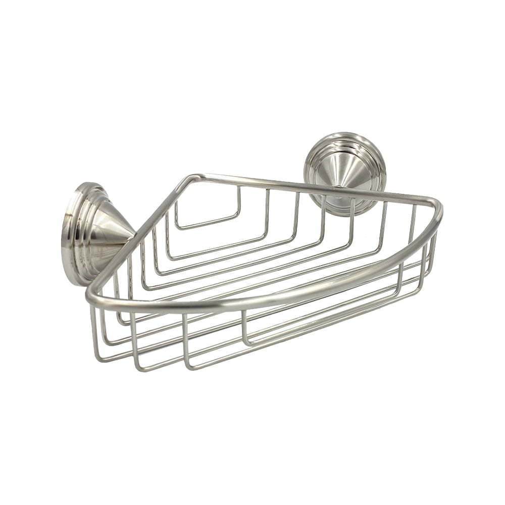 Изображение товара Угловая металлическая полка Bath Plus серия Bronx 140 мм настенная