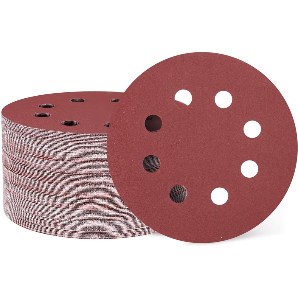 Изображение товара Круг шлифовальный с отверстиями 125 мм P1000 50 шт/уп STRONER