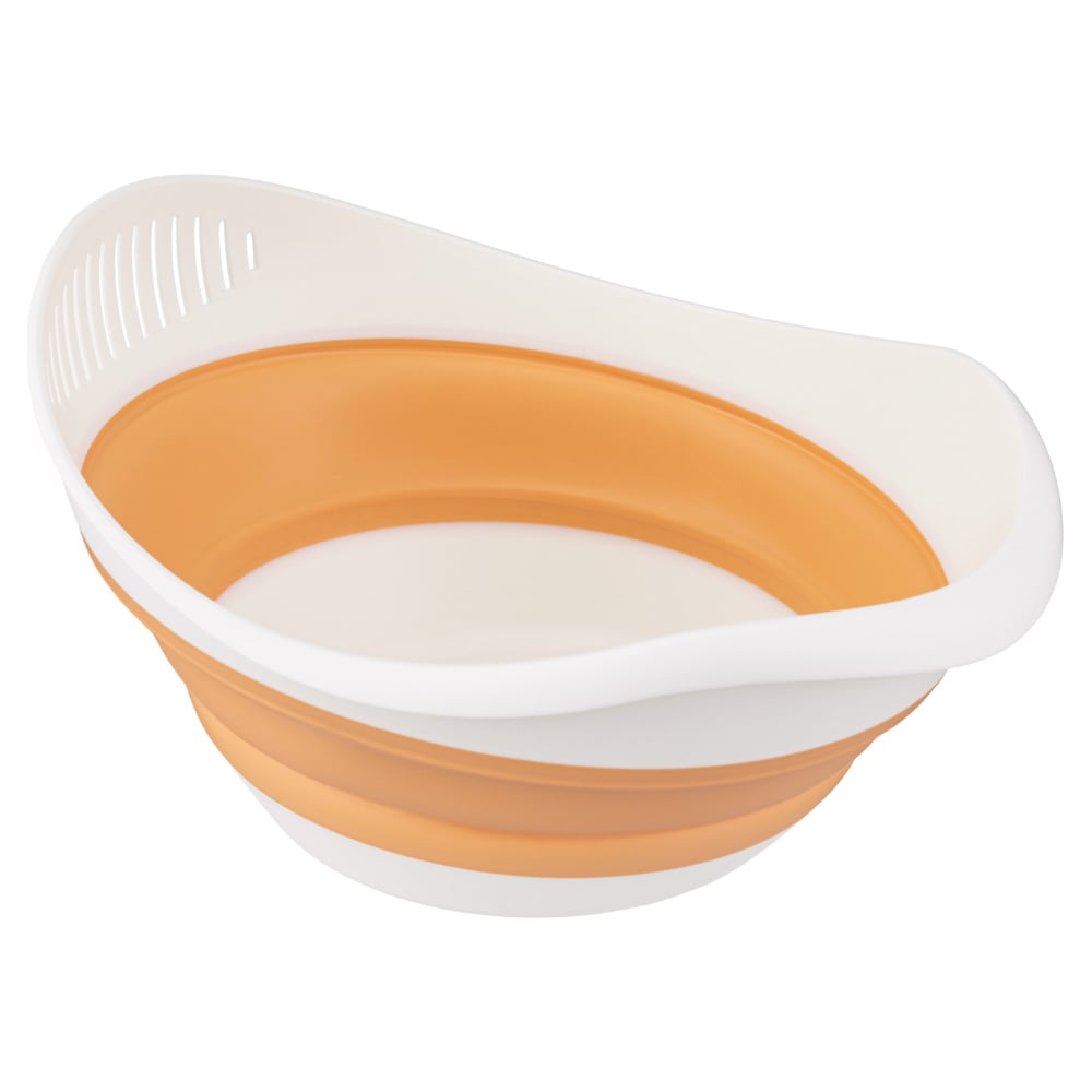 Изображение товара Миска-дуршлаг Phibo 2в1 ZOOM 3,9л складная оранжевая