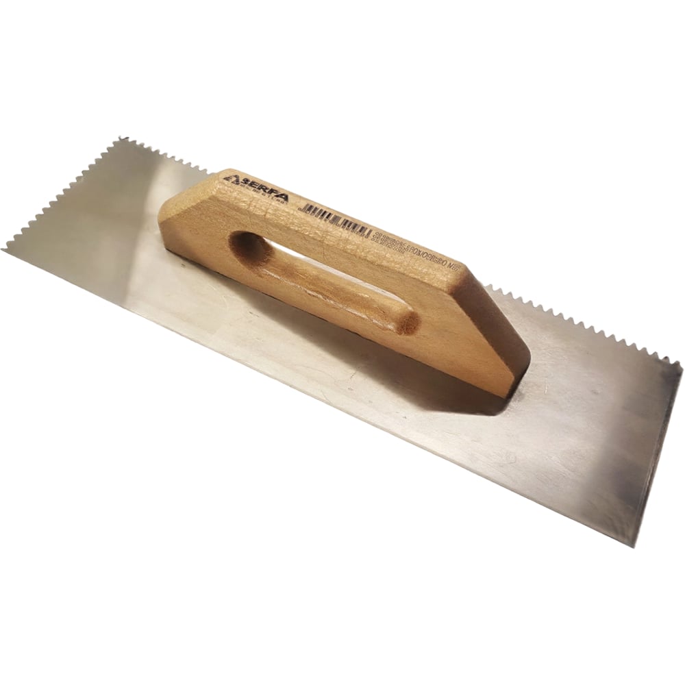 Изображение товара Гладилка зубчатая SAMGRUPP 40 см Serfa SER-273 для декоративных работ