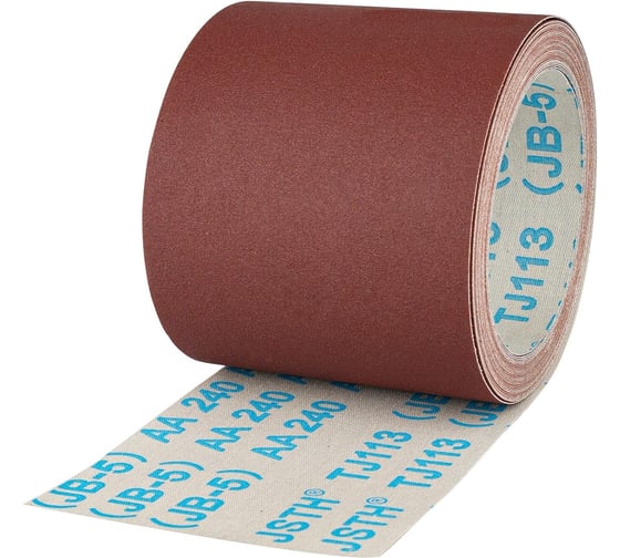 Изображение товара Шлифовальная бумага в рулоне STRONER 115x3м, на тканевой основе P240 2 шт/уп api3240-1