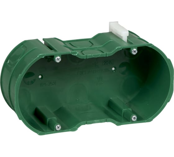 Изображение товара Установочная коробка Systeme Electric скрытой проводки двойная KM-252