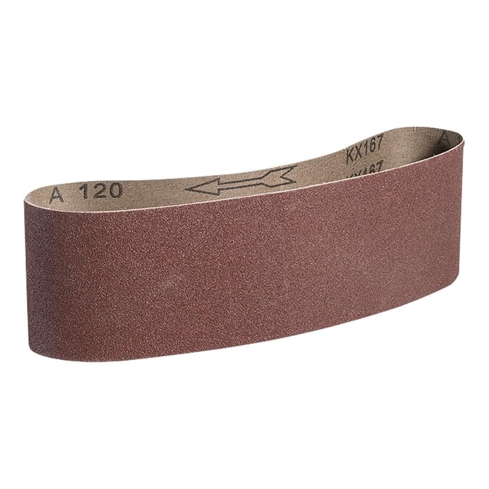 Изображение товара Абразивная шлифовальная лента STRONER 100х610мм P120 10 шт для универсальной обработки