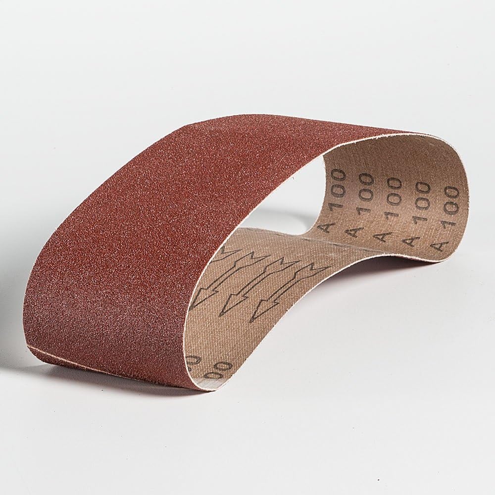 Изображение товара Абразивная лента STRONER 75х533мм P100 10 шт шлифовальная универсальная