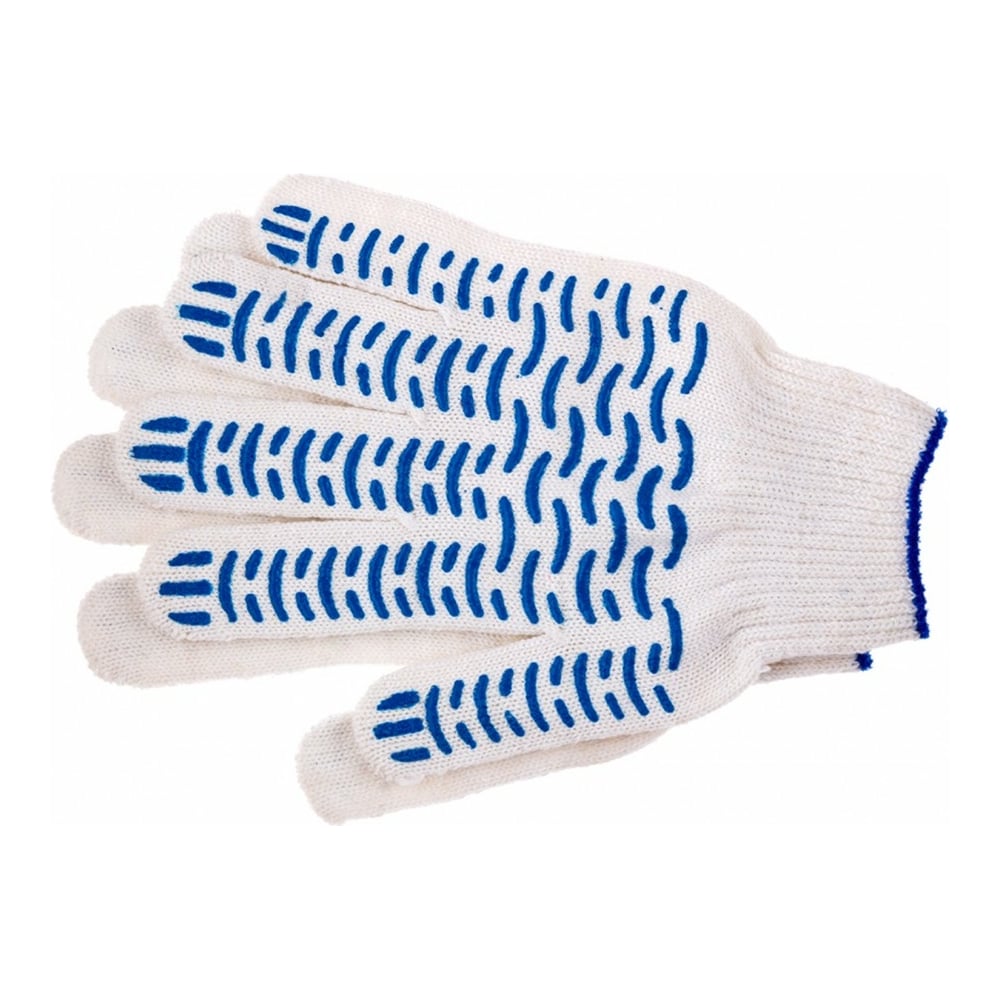 Хлопчатобумажные с ПВХ-напылением перчатки Россия хлопчатобумажные пвх обливные перчатки россия