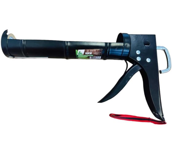 Изображение товара Пистолет для герметика ДЛЯ ДЕЛА 122 полукорпусной с храповым механизмом, с лезвием ДД-ПГ-122