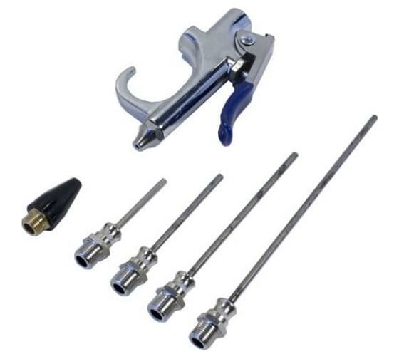 Изображение товара Обдувочный пистолет с комплектом сопел Forsage 6пр F-R8204-3(50333)