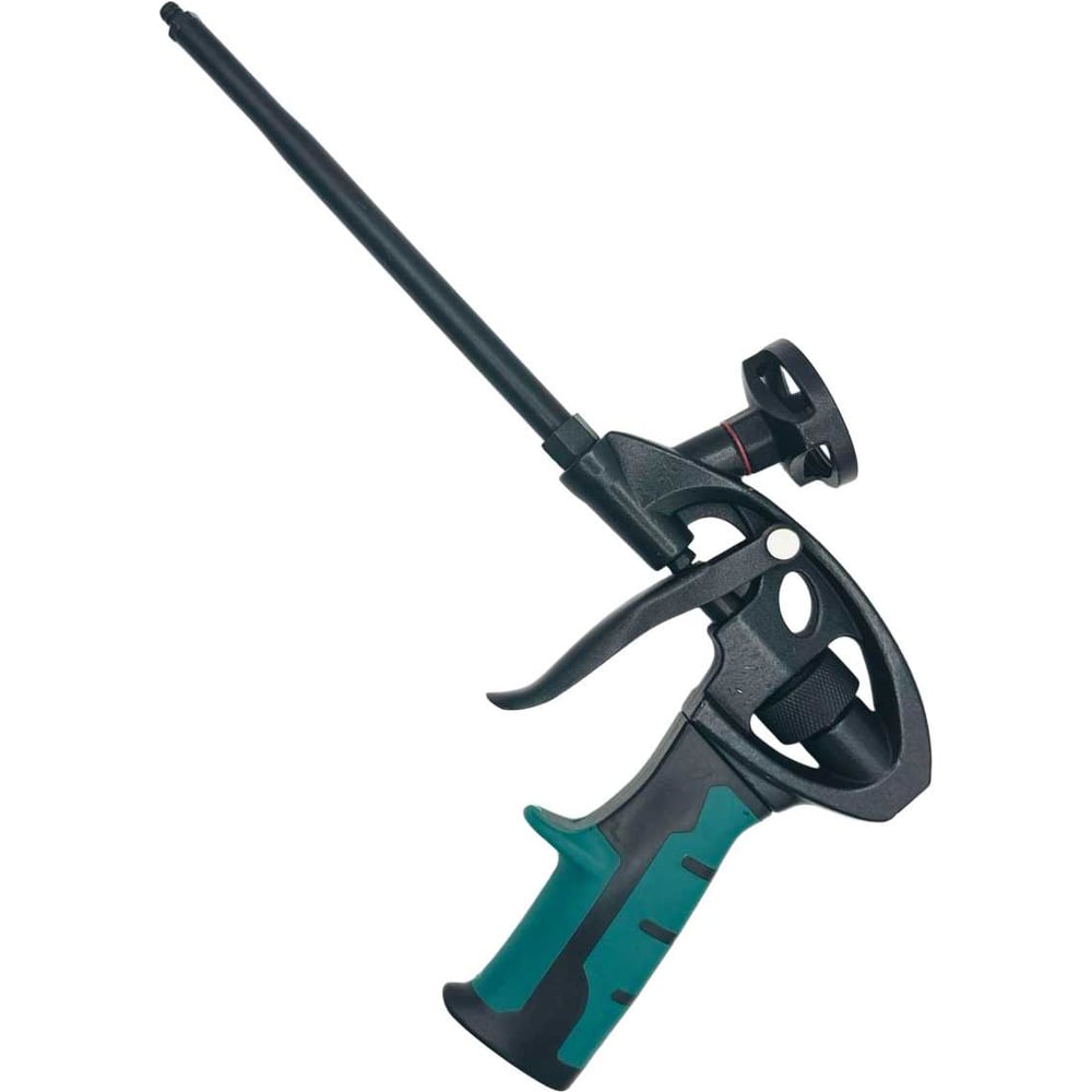 Изображение товара Пистолет для монтажной пены NAGAN 230 корпус с тефлоном прорезиненная рукоятка регулировка