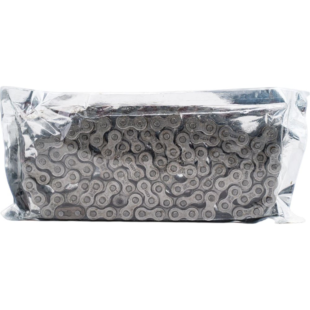 Изображение товара Цепь UNIBEAR 420H-108L усиленная приводная цепь из стали для промышленного использования