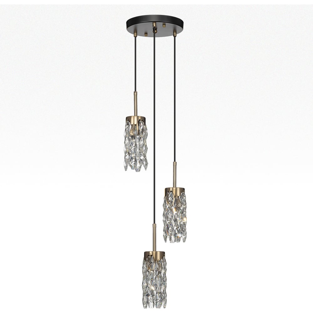 Изображение товара Подвесной хрустальный светильник Citilux RONIN CL326013 стиль классика