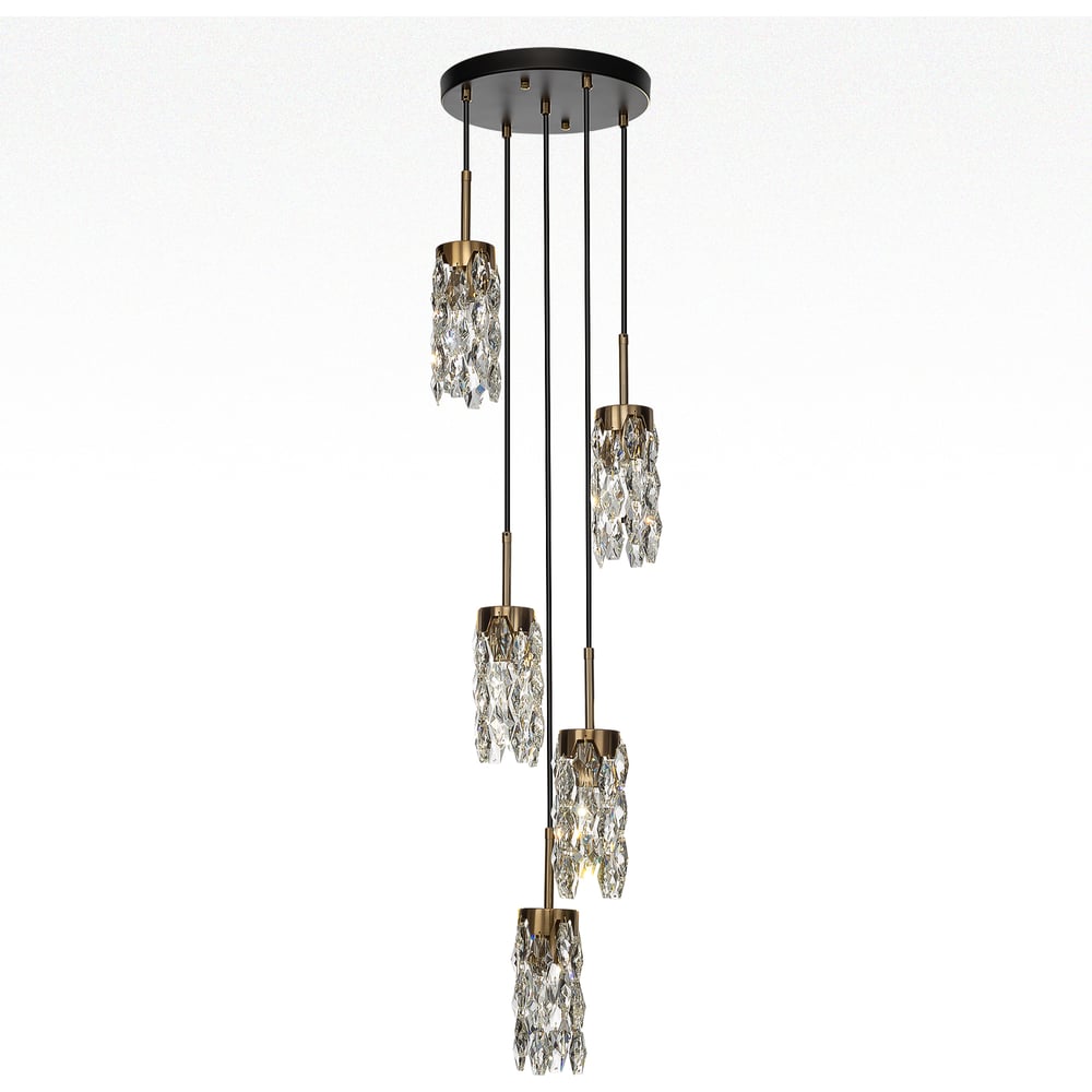 Изображение товара Подвесной хрустальный светильник Citilux RONIN CL326015