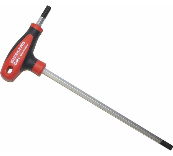 Изображение товара Т-образный шестигранник IZELTAS с рукояткой, 6 мм, IZELTAS 4920220060