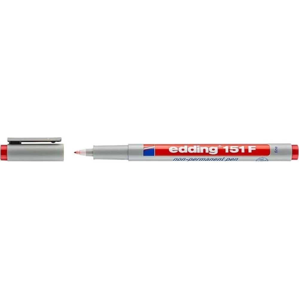 Смываемый маркер для проекторных пленок EDDING чернила для заправки edding t25 30 мл красный флакон капельница
