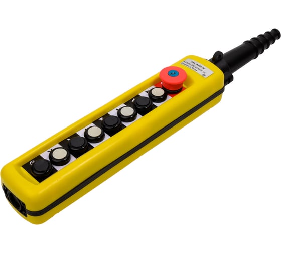 Изображение товара Пульт управления XAC-A, кабельный 8 кнопок, 2-ступенчатая, авар.стоп, ключ, A8913K