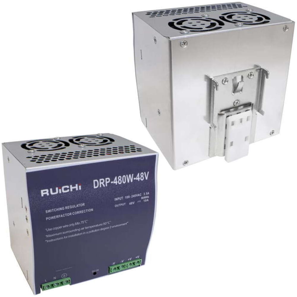 Изображение товара Блок питания RUICHI DRP-480-48 для светодиодов