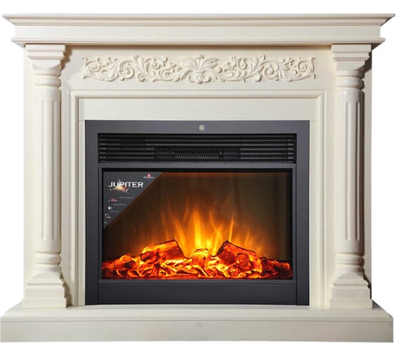 Изображение товара Каминокомплект InterFlame МОНТЕ ЮПИТЕР JUPITER бежевый