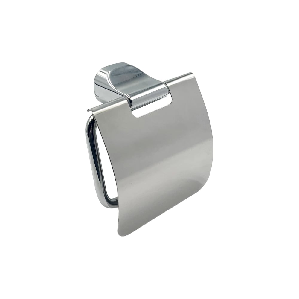 Изображение товара Бумагодержатель с крышкой Bath Plus OPUS OP-97910 металлический хромированный