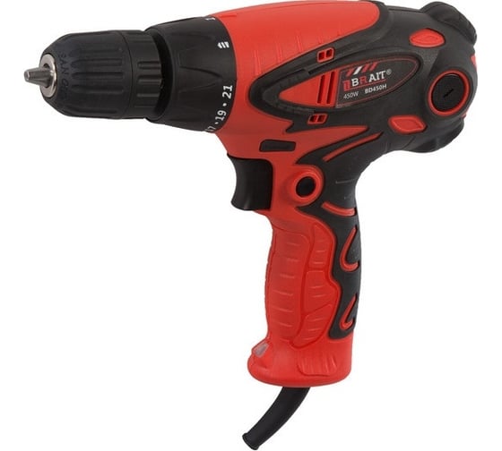 Изображение товара Сетевая дрель-шуруповерт BRAIT BD450Н 21.01.017.049
