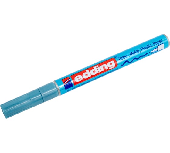Изображение товара Глянцевые лаковые маркеры EDDING округлый наконечник, 1-2 мм, 3 шт, ассорти E-751#3S#54,70,78
