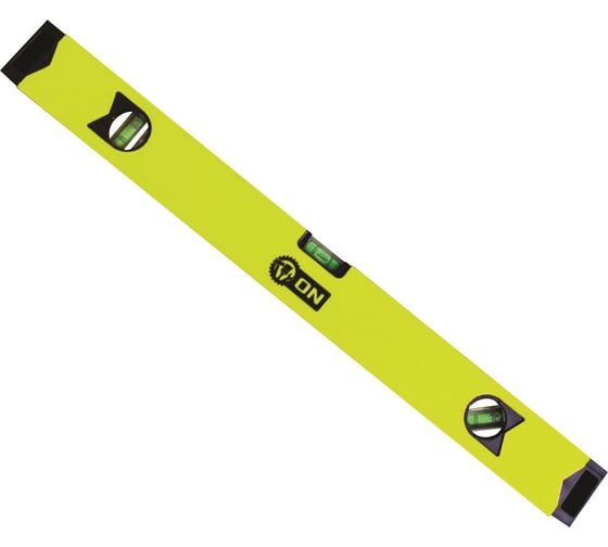 Изображение товара Строительный уровень ON алюминиевый, 3 глазка, 80 см 05-04-081
