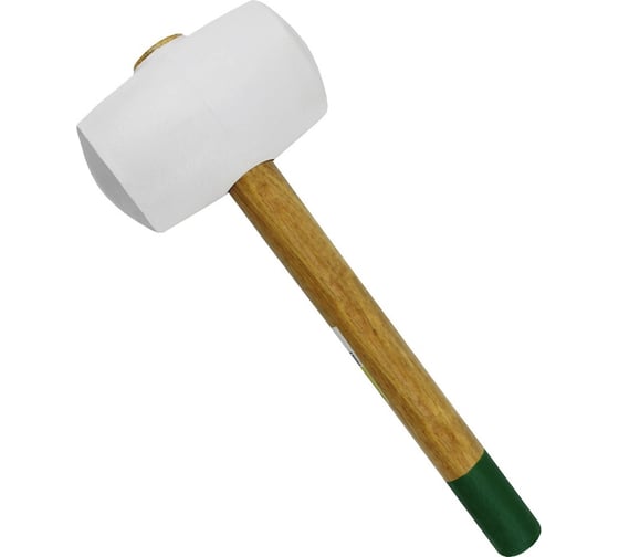 Изображение товара Киянка On, белая резина, деревянная рукоятка, 450г 06-04-011