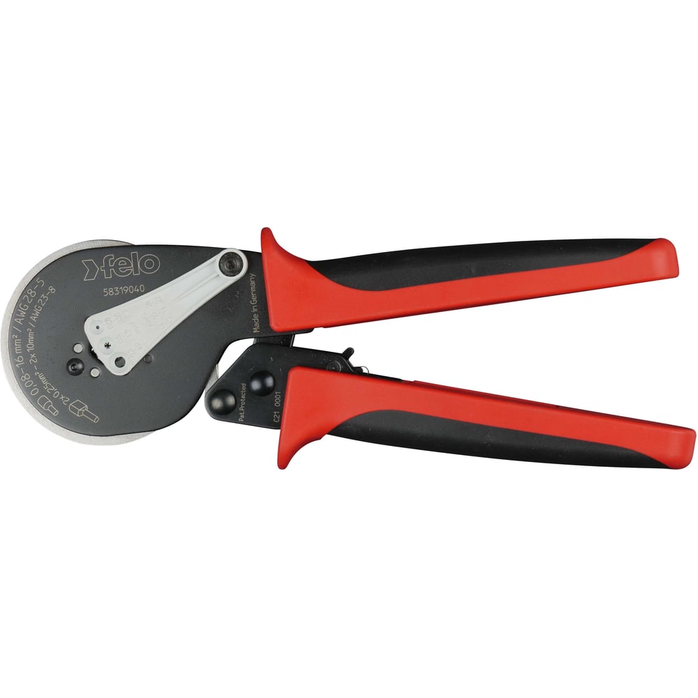 Изображение товара Профессиональный ручной обжимник Felo 58319040 для втулочных наконечников