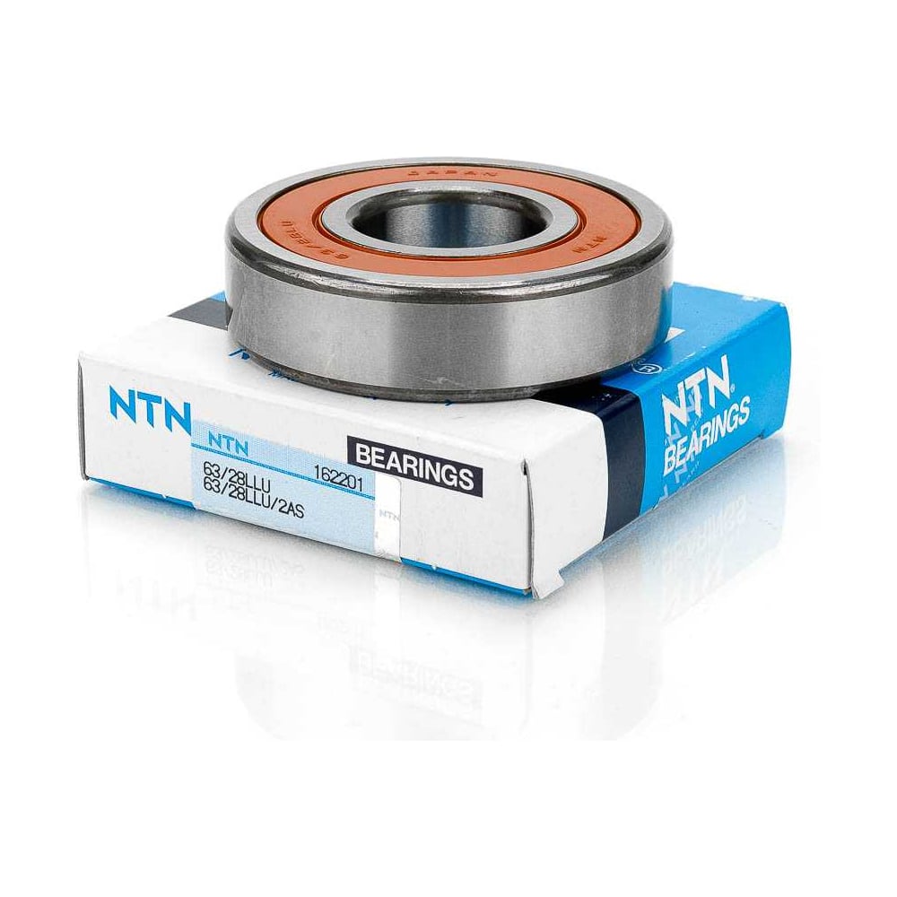 Изображение товара Подшипник NTN 63/28LLU/2AS шариковый радиальный однорядный закрытый
