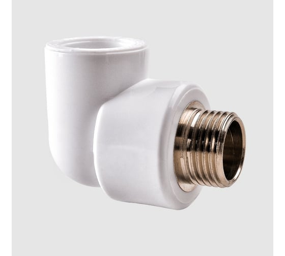 Изображение товара Комбинированный угольник РВК ПП D25-1/2 НР 021006