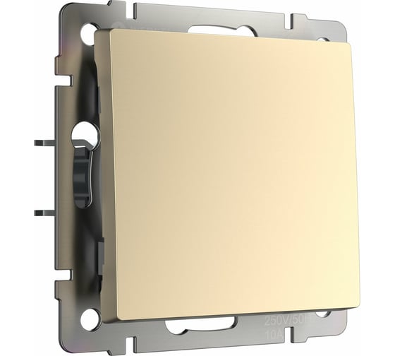Изображение товара Одноклавишный выключатель WERKEL W1110011 шампань a050869