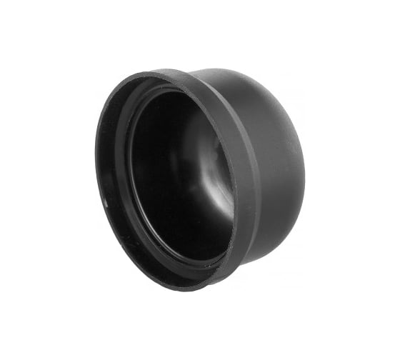 Изображение товара Колпачок на винт/болт Миниворкс M16 с диаметром основания 32.9 мм и высотой 18.7 мм, цвет черный –  (15 шт.) TPDR16