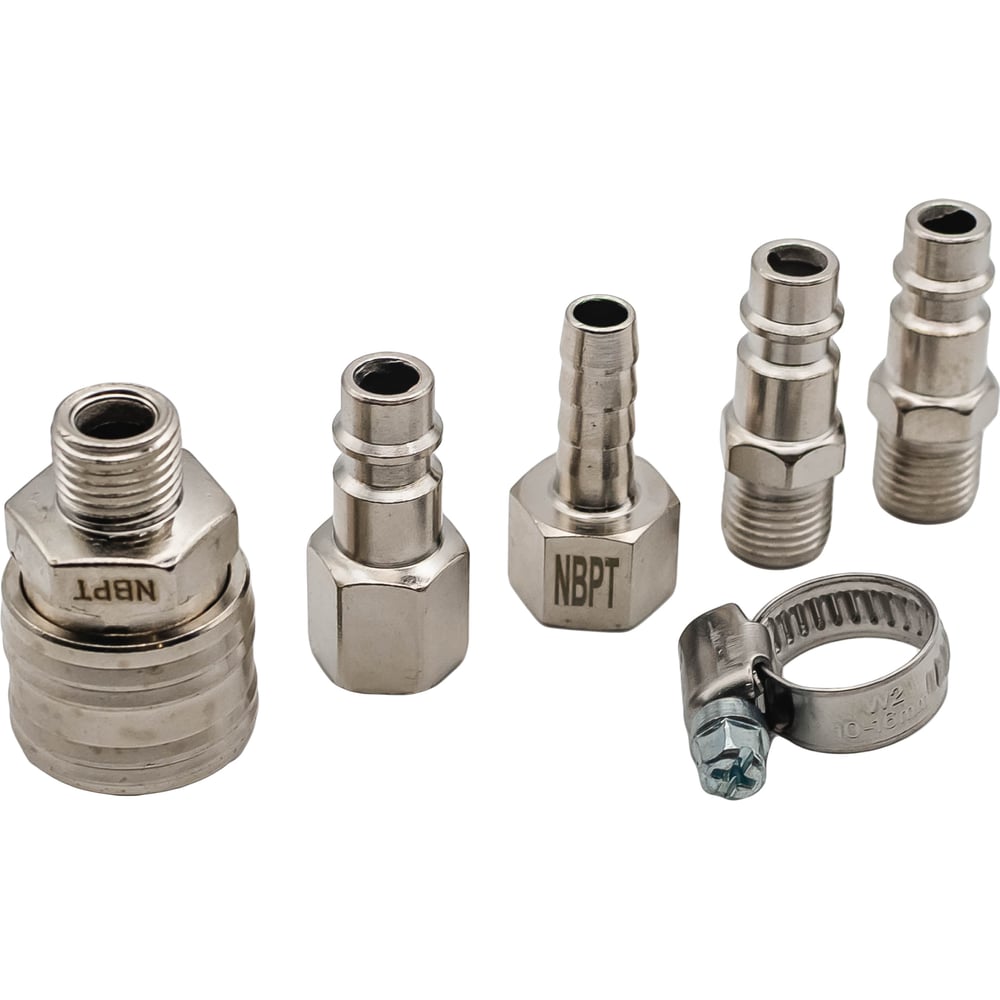 Изображение товара Набор БРС NBPT для пневмоинструмента №1 5 шт универсальный комплект