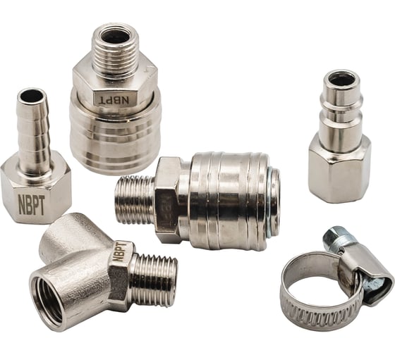 Изображение товара Набор БРС NBPT для пневмоинструмента №4 (БРС 5шт) 78154