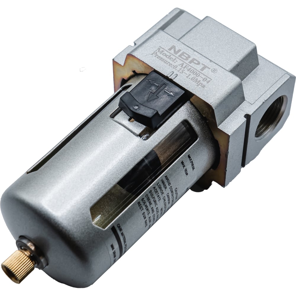 Изображение товара Фильтр влагоотделитель NBPT AF4000-G1/2 N 5 Мкм высокая пропускная способность