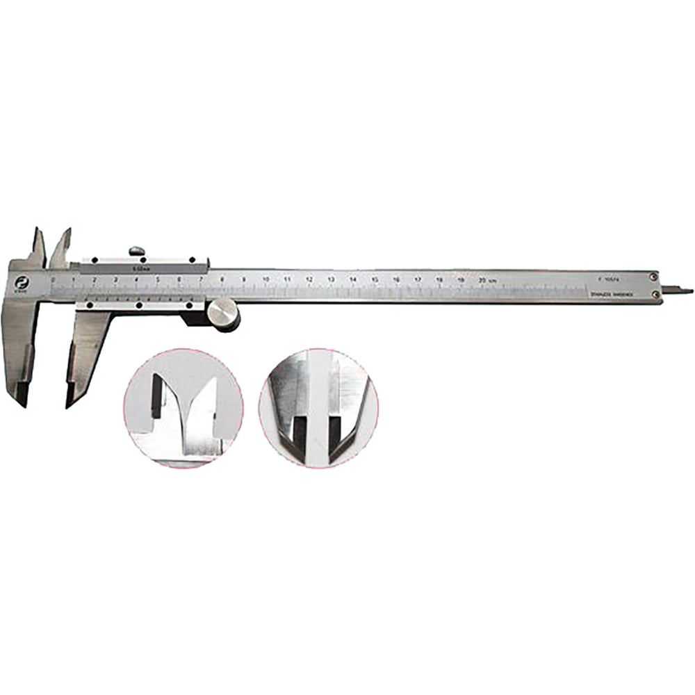 Изображение товара Штангенциркуль CNIC 0-200 ШЦТ-I 0,02 нержавеющая сталь для точных измерений