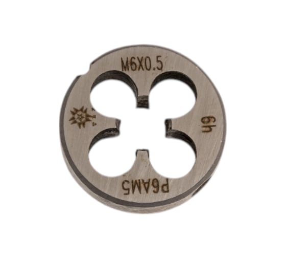 Изображение товара Плашка TLX М 6,0x0,5 dнар.20мм Р6АМ5 6h 64322
