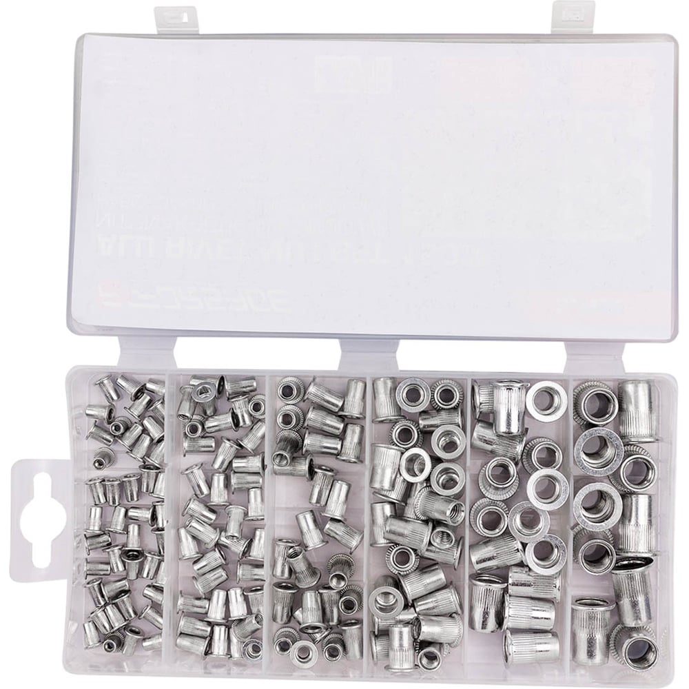 Изображение товара Набор алюминиевых резьбовых заклепок Rockforce М3-М10 150 шт