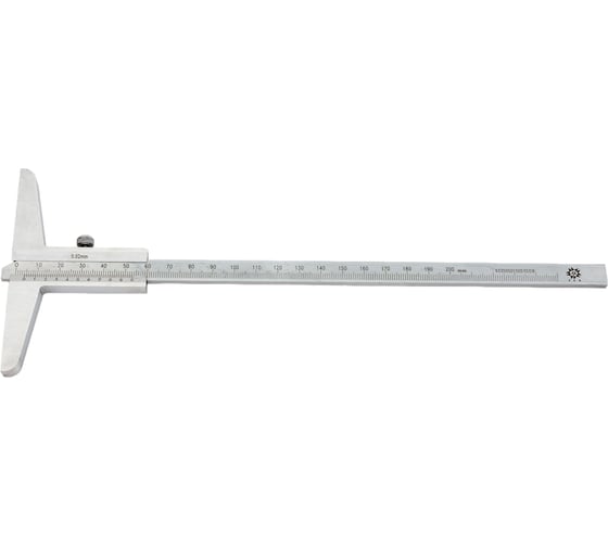 Изображение товара Штангенглубиномер TLX 0- 200 мм ШГ-200, цена деления 0.02, моноблок 210-125C 66398