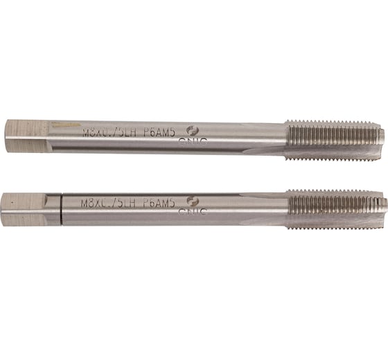 Изображение товара Метчик CNIC М 8,0x0,75 м/р.Р6АМ5 к-т из 2-х шт. левый 53000