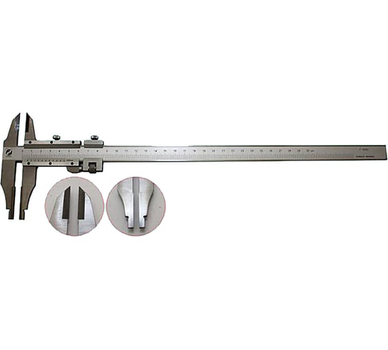 Изображение товара Штангенциркуль CNIC 0 - 300 ШЦТ-II 0,05 с твердосплавными губками Шан 149-535S нерж. сталь 64198