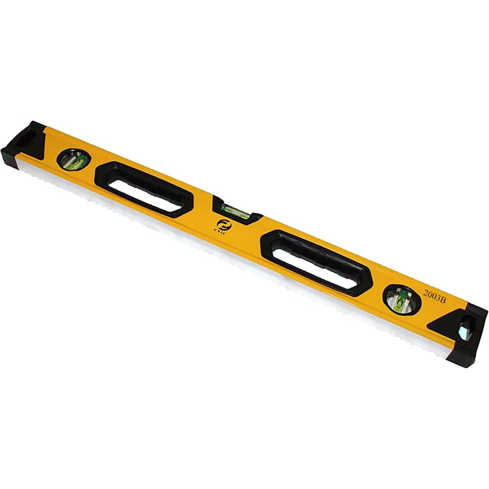 Изображение товара Уровень CNIC строительный алюминиевый 1500 мм х 65 мм 3 ампулы с ручками 2003В 65436