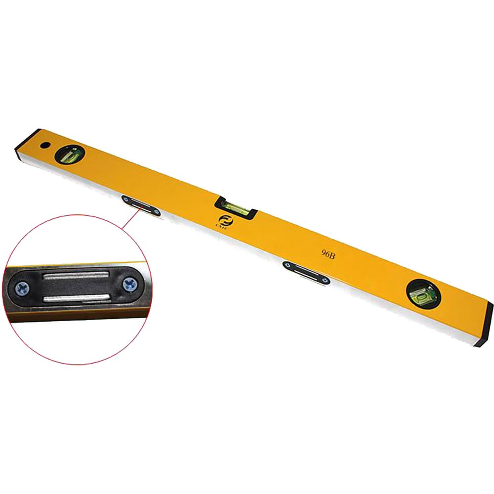 Изображение товара Строительный алюминиевый уровень CNIC 400 мм с магнитом