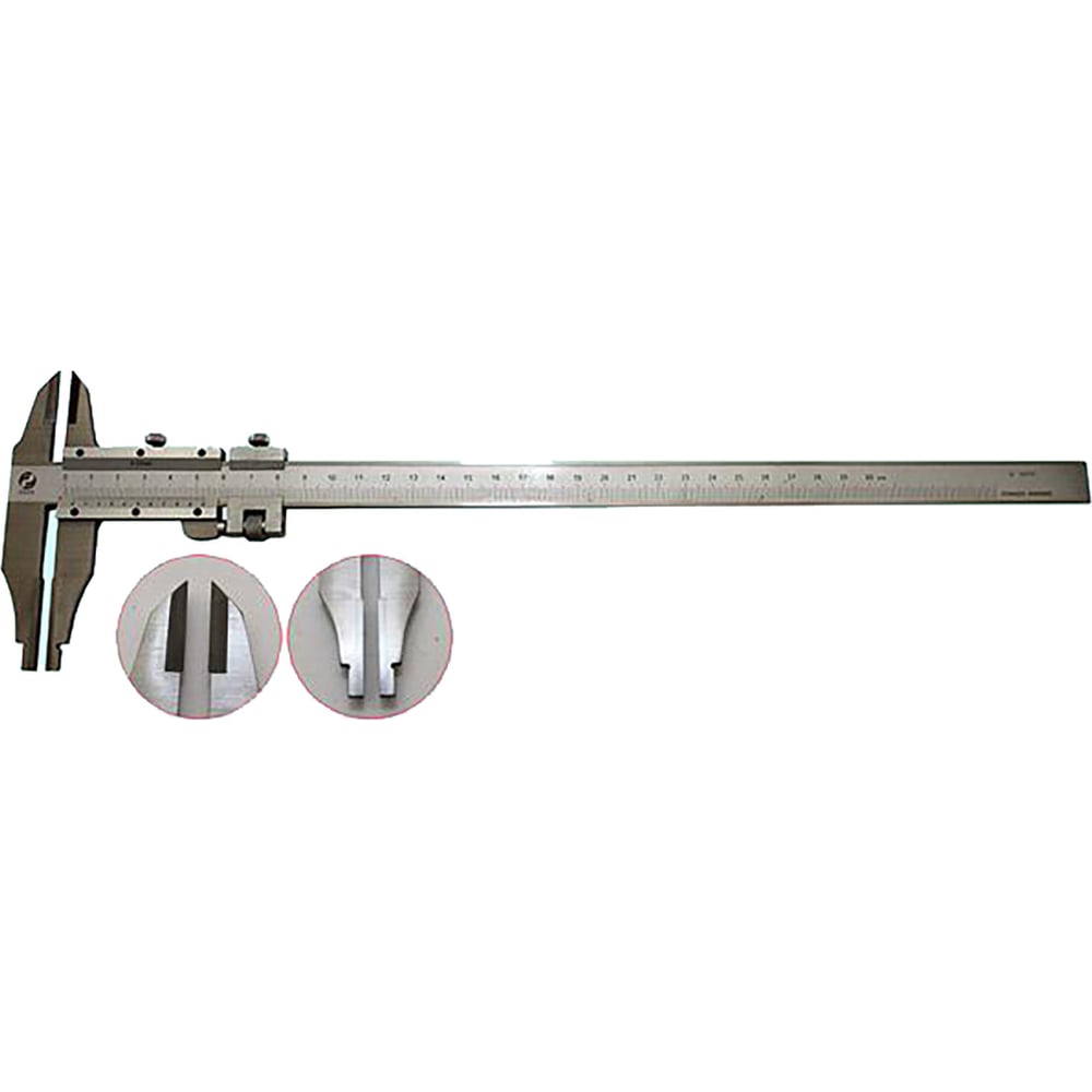 Изображение товара Штангенциркуль CNIC 0-300 мм ШЦТ-II 0,02 с твердосплавными губками нержавеющая сталь