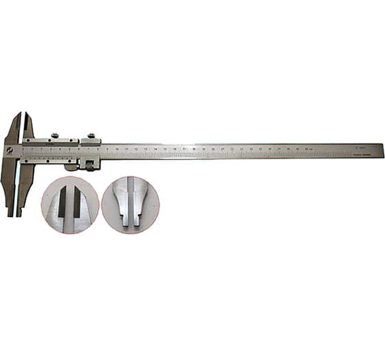 Изображение товара Штангенциркуль CNIC 0 - 300 ШЦТ-II 0,02 с твердосплавными губками Шан 149-135S нерж. сталь 64197