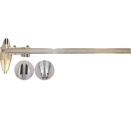 Изображение товара Штангенциркуль CNIC 0 - 500 ШЦТ-II 0,05 с твердосплавными губками Шан 149-550S нерж. сталь 64199