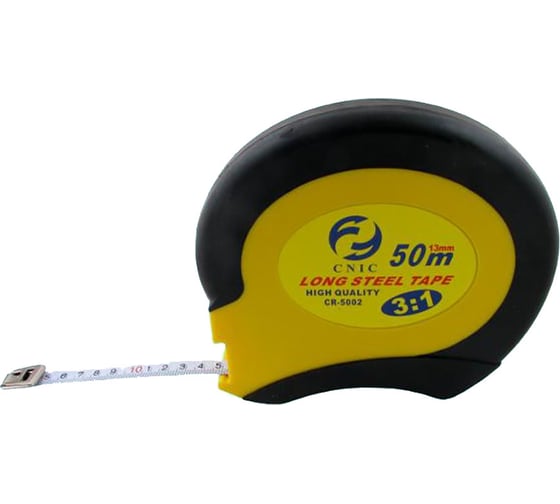 Изображение товара Рулетка CNIC 50 метров х 13 мм обрезиненная CR-002 5002 29202