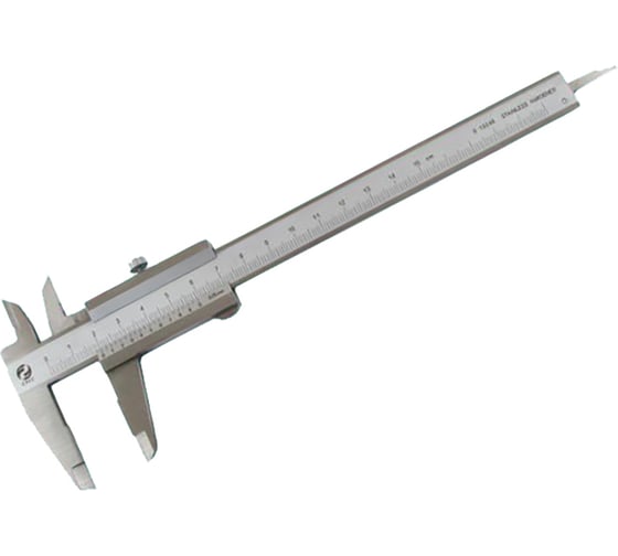 Изображение товара Штангенциркуль CNIC 0 - 150 ШЦ-I 0,05 моноблок с глубиномером Шан 140-520S нерж. сталь 53766