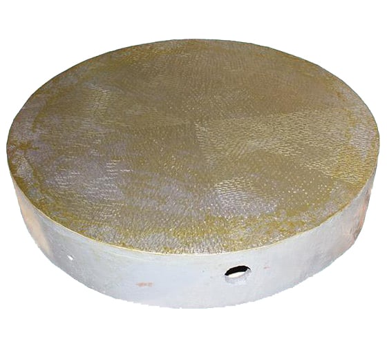 Изображение товара Плита TLX чугунная круглая d 300x80 мм поверочная и разметочная шаброванная кл. точн. 2 66083