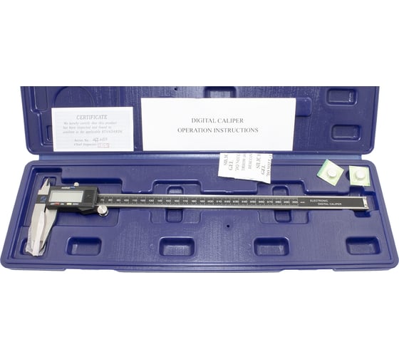 Изображение товара Штангенциркуль CNIC 0 - 300 ШЦЦ-I 0,01 электр. с глубиномером Н-60мм Шан 132-335А 38717