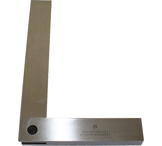 Изображение товара Угольник TLX УШ 200x130 поверочный слесарный с широким осн. кл.т.1 ZT07-121 67350